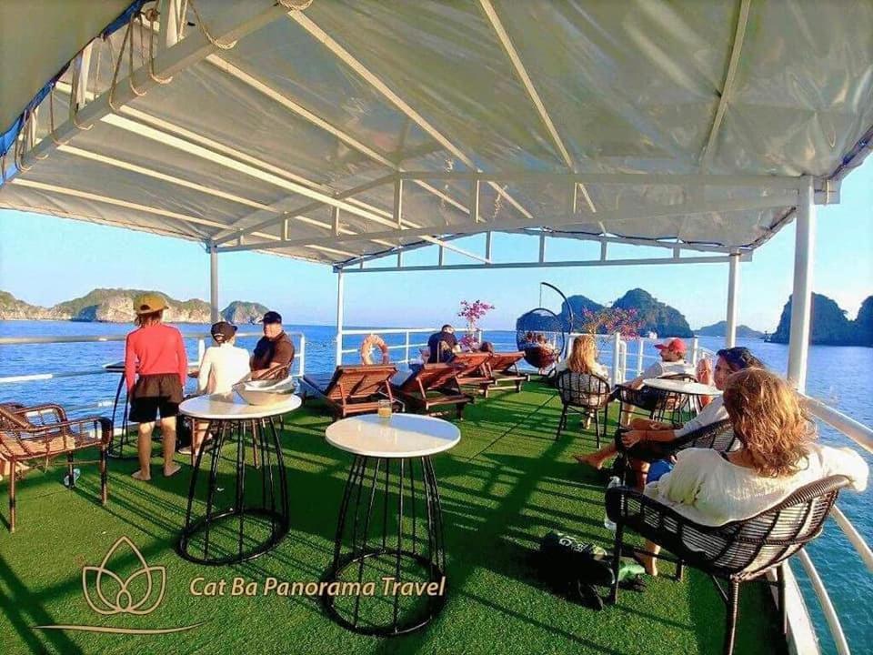 Green Mountain Cat Ba Hotel Dong Khe Sau المظهر الخارجي الصورة
